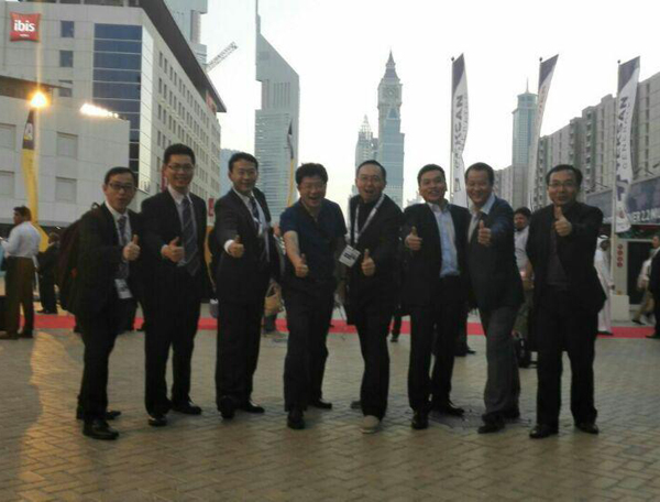 壹号娱乐官网电气EvoTec产品亮相2015中东电力展---迪拜展