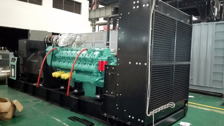 热烈祝贺壹号娱乐官网高压发电机顺利通过“泰豪电源”测试应用