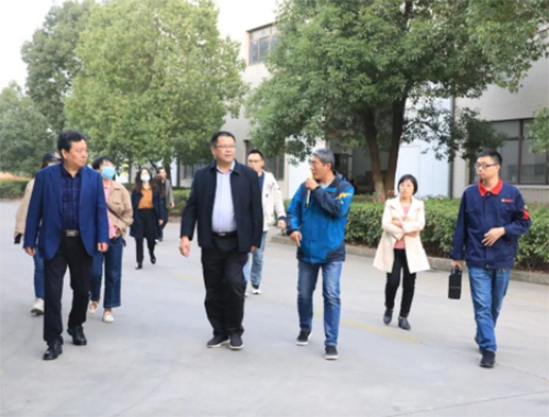 省发改委调研组莅临壹号娱乐官网工厂调研