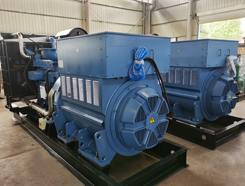 安徽池祁高速第一批4台玉柴配壹号娱乐官网600kw/10.5Kv高压发电机组即将交付