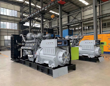 欧洲出口项目（帕金斯配壹号娱乐官网2台1250KW6300V高压发电机)