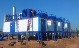 8台壹号娱乐官网配潍柴应用于北欧地区的天然气发电项目